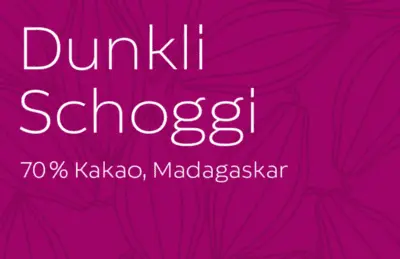 Dunkli SAM Schoggi, Madagaskar, Schweizer Schokolade, bio, fair, sozial, nachhaltig, bean to bar
